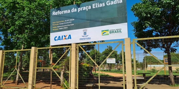 Praça de Esportes do Elias Gadia recebe primeira reforma em 13 anos