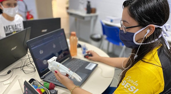 Equipe de robótica do Sesi de Dourados inicia preparação para F1 in Schools