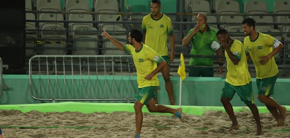Brasil x México encerram 1ª fase do Mundial de Futebol de Areia