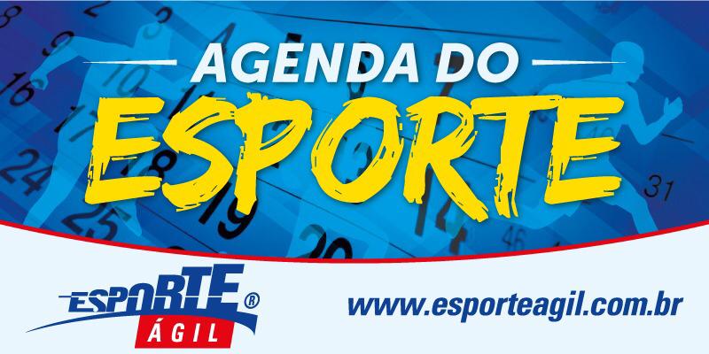 Confira a Agenda Esportiva do final de semana: dia 11 a 13