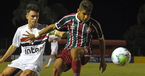 São Paulo e Fluminense empatam no 1º jogo da final do Brasileiro Sub-20
