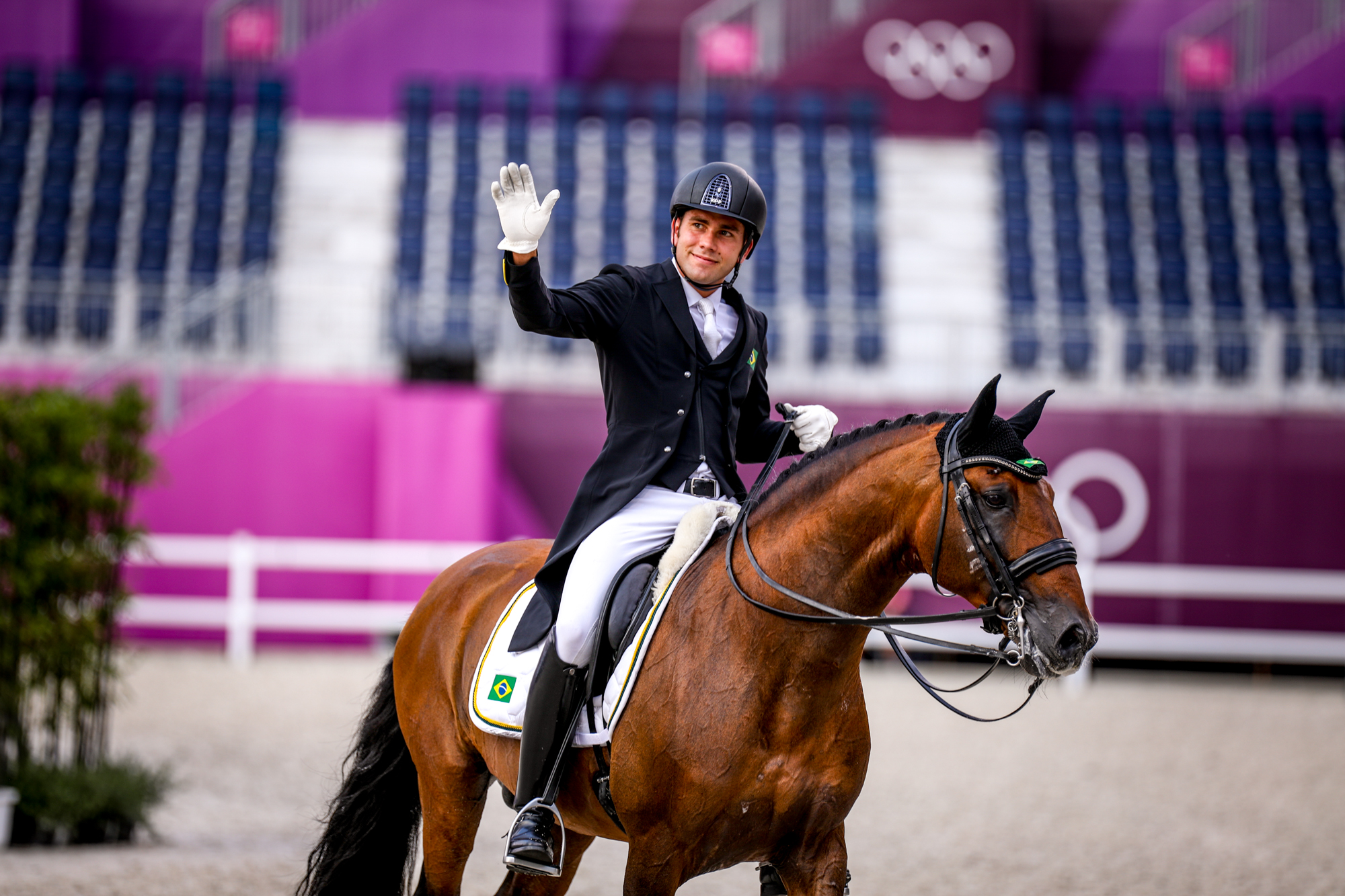 João Victor se despede de Tóquio com o melhor resultado da história do adestramento brasileiro