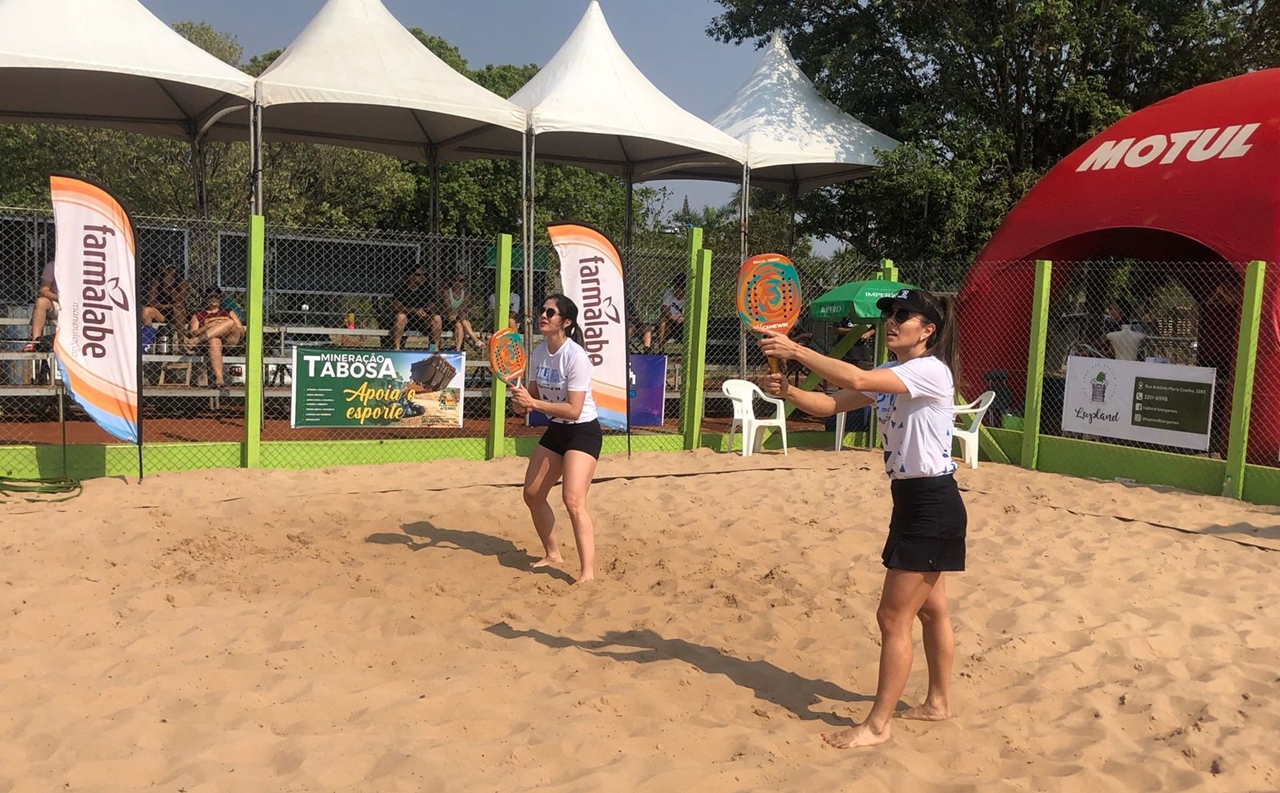 Três Lagoenses vencem categoria principal no Estadual de Beach Tennis