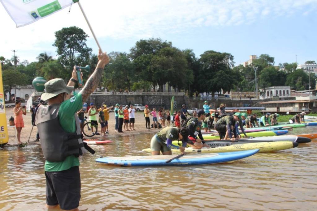 Eco Pantanal: prova de Stand Up Paddle reúne mais de 40 atletas no rio Paraguai