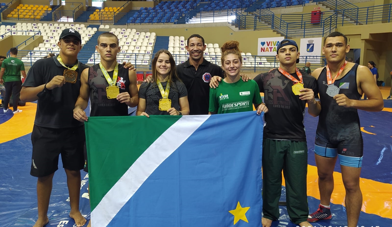 Wrestling de MS encerra temporada com mais cinco medalhas 