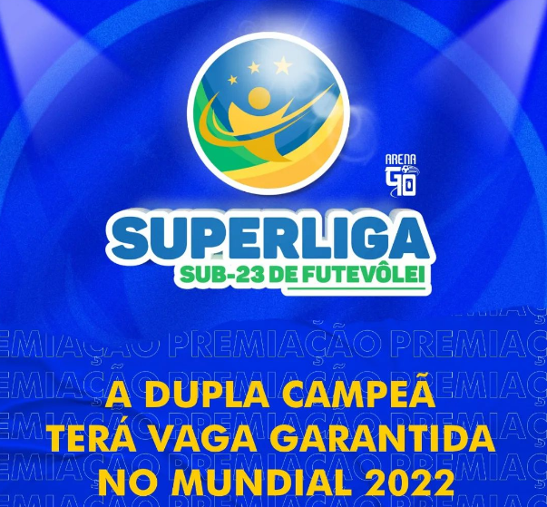 Mato Grosso do Sul terá representantes na Superpraia Sub-23 de Futevôlei