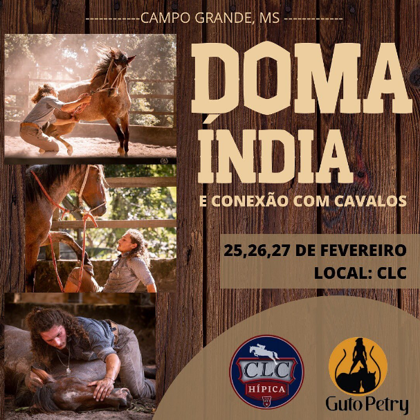 Curso de Doma Índia está com inscrições abertas 