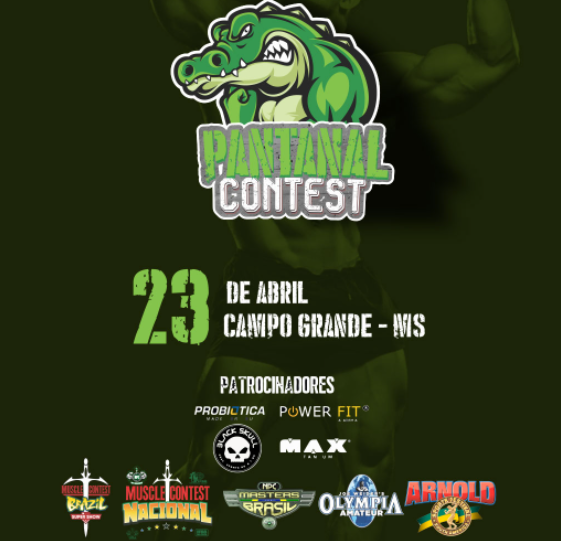 Pantanal Contest de fisiculturismo é destaque deste fim de semana na capital