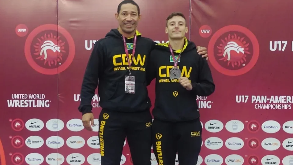 Brasil fecha Pan Sub-17 de Wrestling com prata de sul-mato-grossense