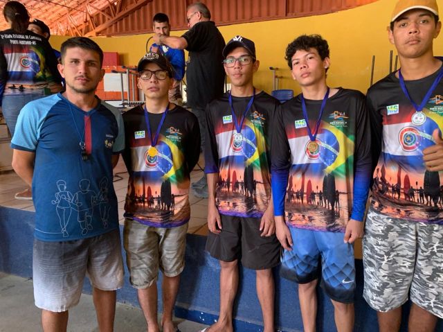  Escolinha de canoagem de Aquidauana é destaque em campeonato