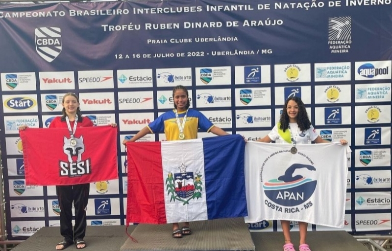 Atletas de Costa Rica se destacam em Campeonato de Natação