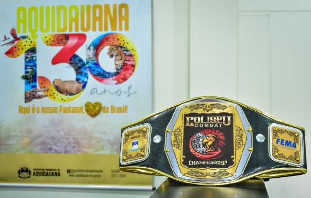 Aquidauana sedia no sábado, evento de MMA com disputa de cinturão