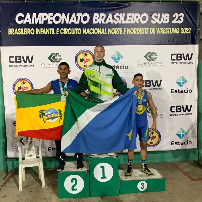 Wrestiling de MS conquista 15 medalhas no Brasileiro em Campina Grande