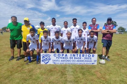 Equipe Sub13 de TL se classifica para quartas de final da Copa Interior