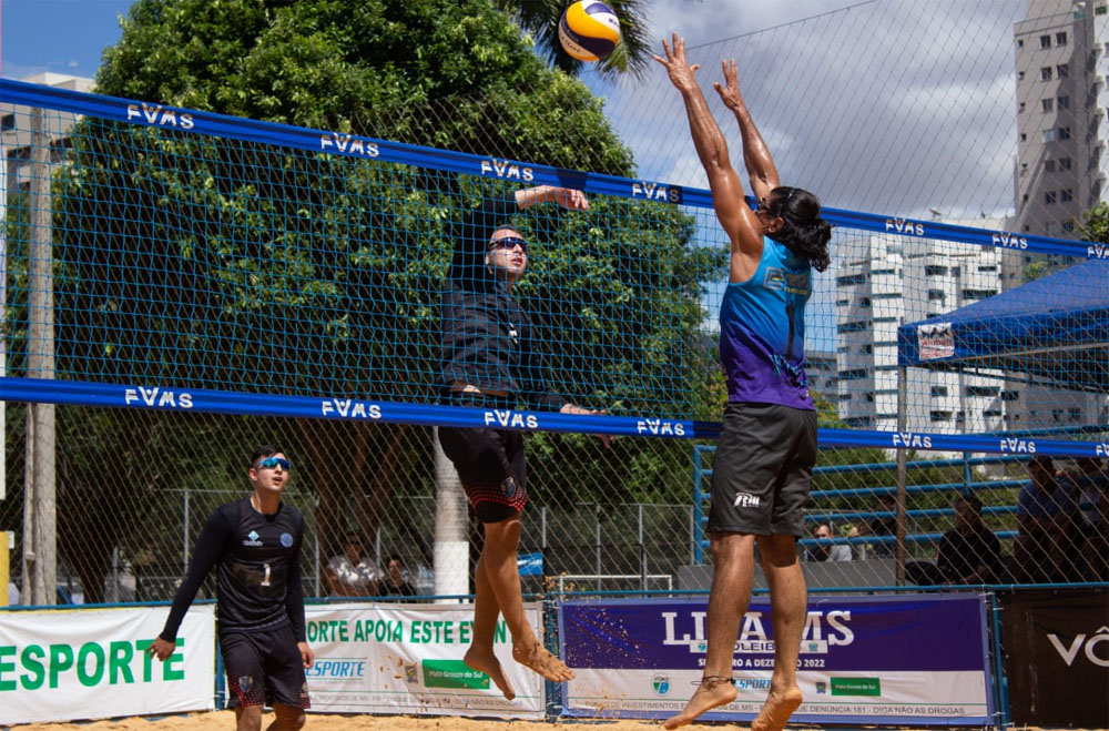 Etapa do Circuito de Vôlei de Praia teve vencedores da Capital