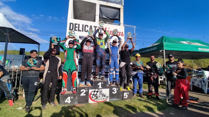 Taça Mundo Novo de Kart aconteceu no último domingo em Mundo Novo