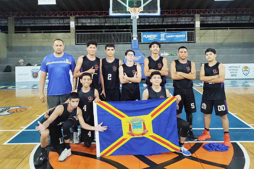 Equipe de basquete corumbaense é campeã do Jogos Escolares 2023