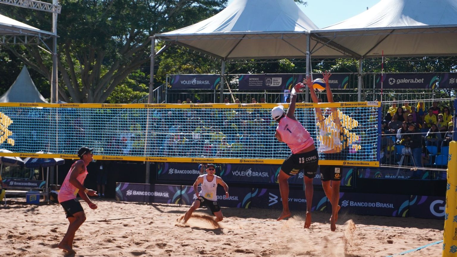 Atletas de MS vão ao pódio na etapa do Circuito de Vôlei de Praia