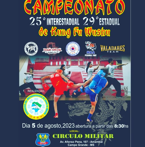 Campeonato de Kung Fu Wushu acontece em Campo Grande