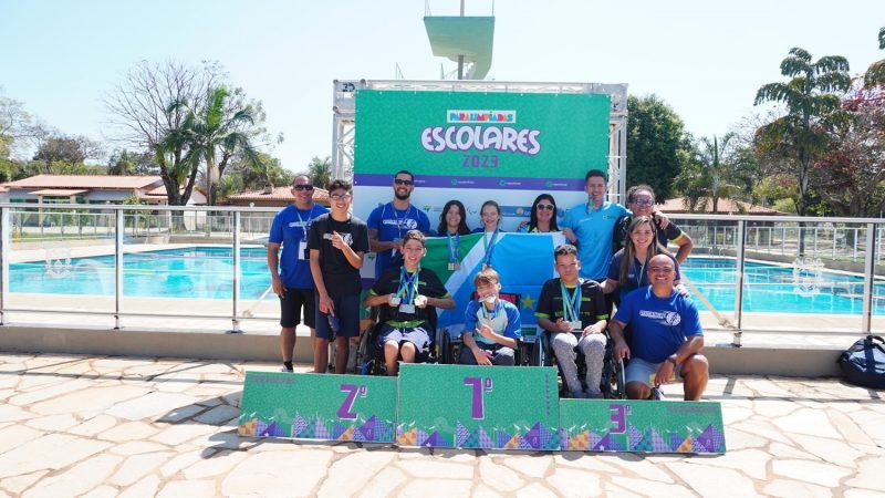 Douradenses conquistam 43 medalhas nas Paralimpíadas Escolares