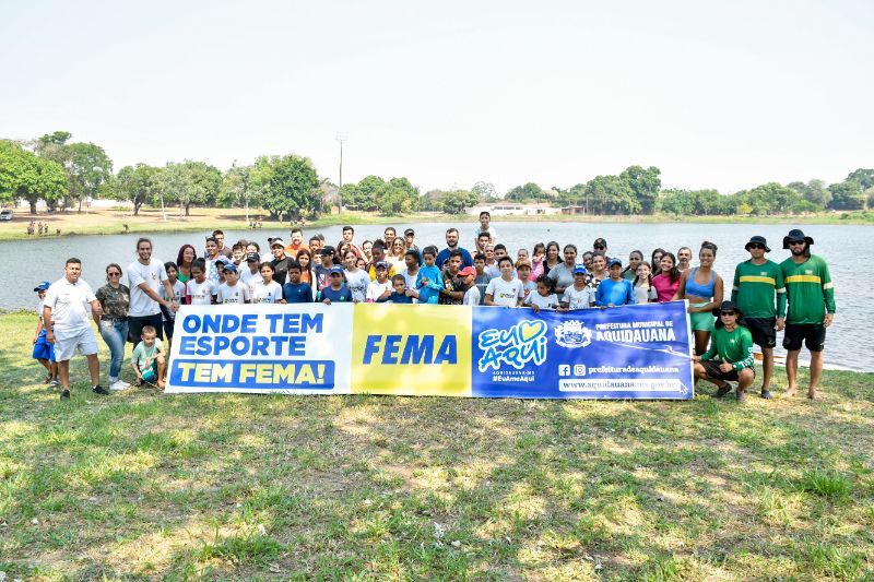 Prova de Canoagem agita a Lagoa Comprida de Aquidauana 