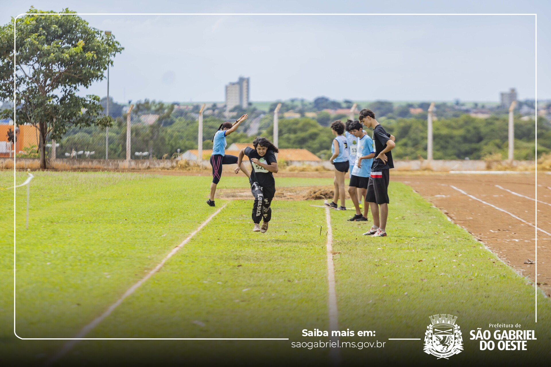 Festival de Atletismo em São Gabriel do Oeste reúne talentos do esporte
