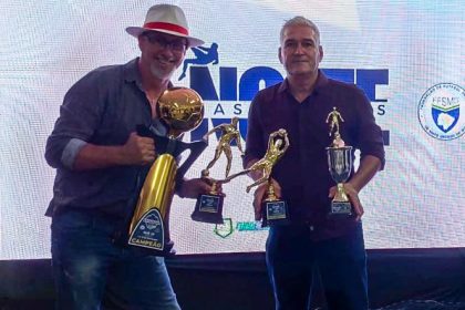 Futsal sub-20 de TL participou da premiação dos melhore do ano