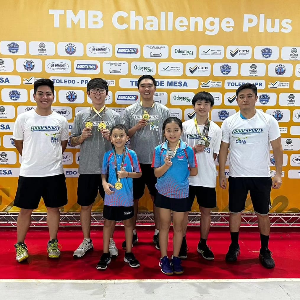 Atletas de MS garantem pódio em Campeonato Nacional de Tênis de Mesa