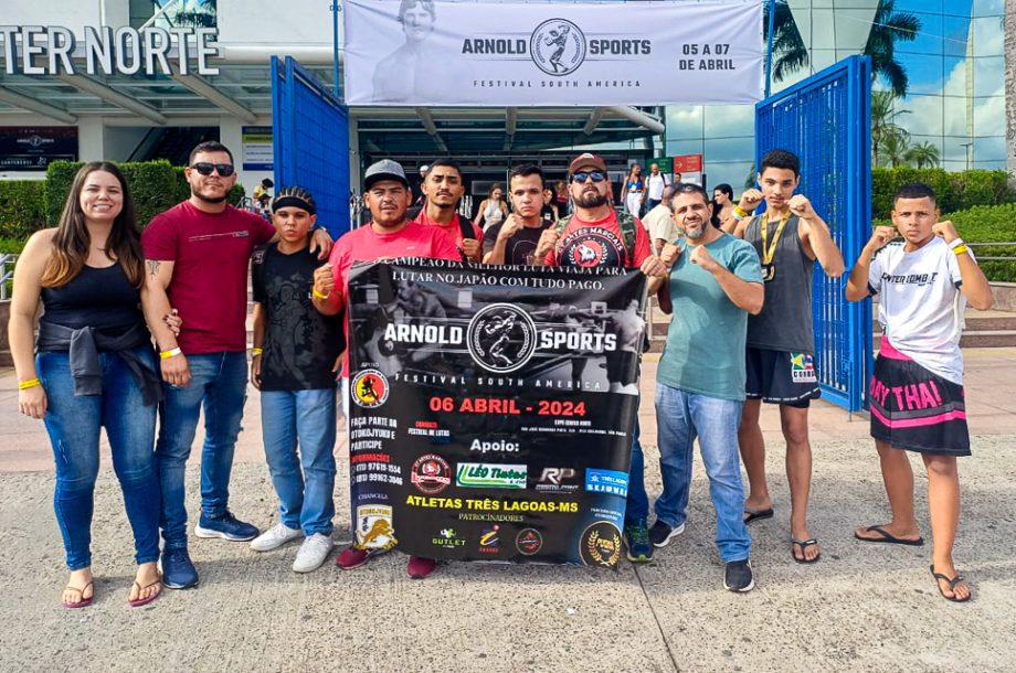 Atletas de Três Lagoas vencem evento esportivos da América Latina