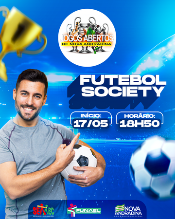 Funael abre competição de Futebol Society nesta sexta-feira