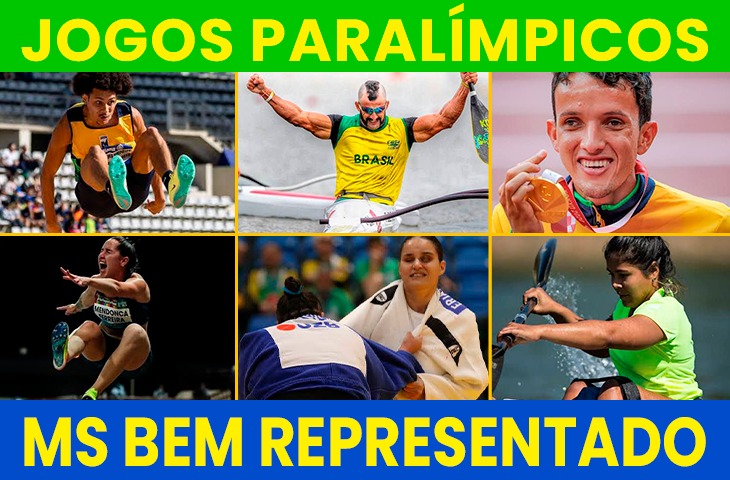 Mato Grosso do Sul terá seis atletas nos Jogos Paralímpicos de Paris
