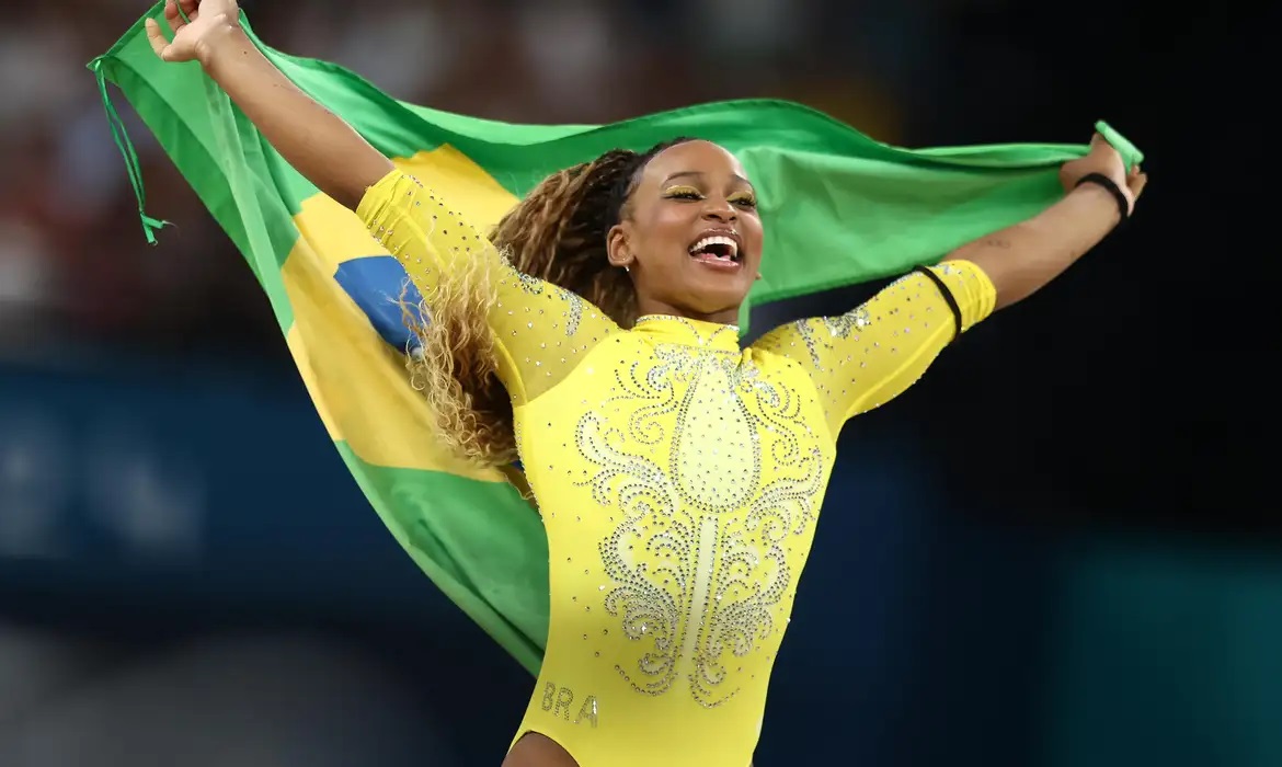 Rebeca Andrade é anunciada como embaixadora dos Jogos da Juventude
