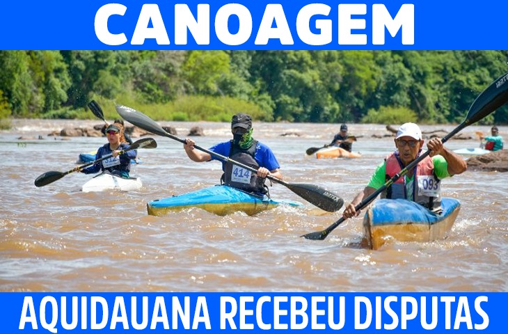 Aquidauana sediou prova de Santa Delfina e Estadual de Canoagem; confira os resultados