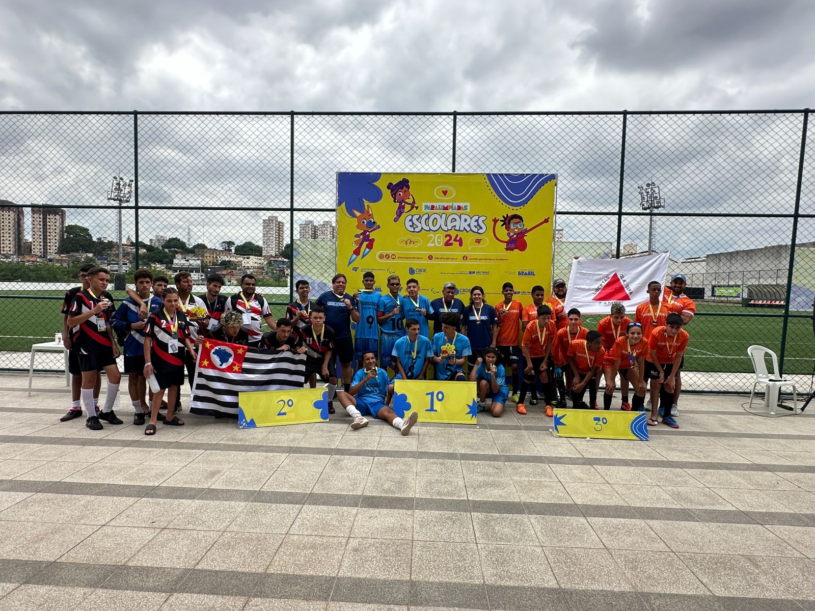 MS fecha as Paralimpíadas Escolares na quinta colocação geral