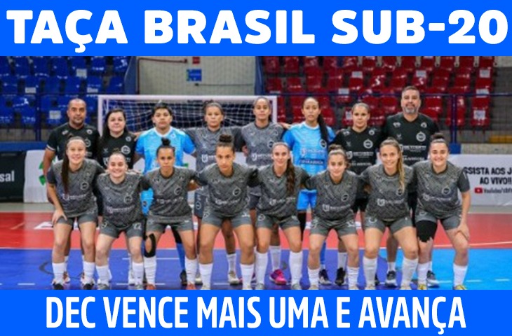 DEC vence mais uma e avança às semifinais na Taça Brasil Sub-20