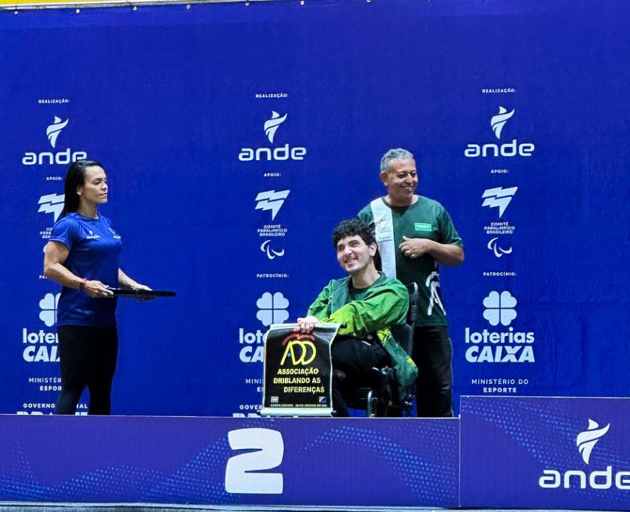 André Luís é vice-campeão brasileiro de Bocha na Categoria BC1
