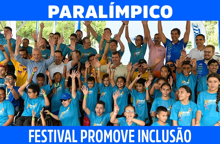 Festival Paralímpico promove inclusão em Campo Grande