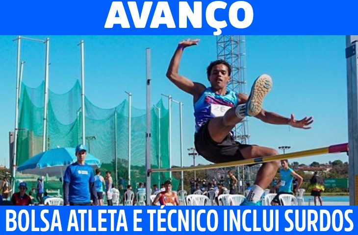 Bolsa Atleta e Técnico assegura inclusão de surdos para próxima edição