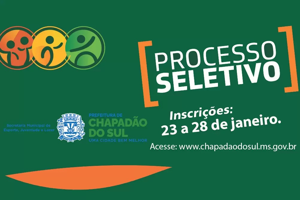 Secretaria de Esportes de Chapadão do Sul abre inscrição para processo seletivo
