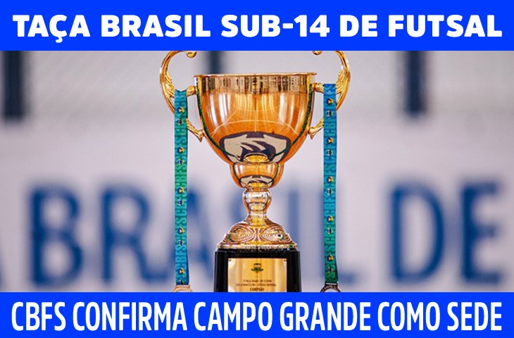 CBFS confirma Campo Grande como sede da Taça Brasil sub-14 masculina