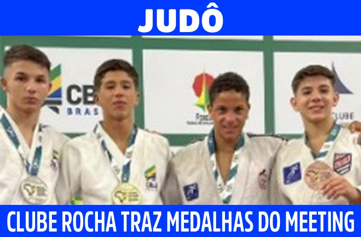 Judô Clube Rocha traz medalhas do Meeting Nacional Sub-18 e Sub-21