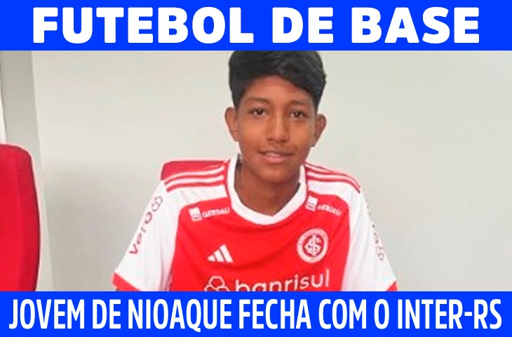 Jovem atleta de Nioaque integra categoria de base do Internacional