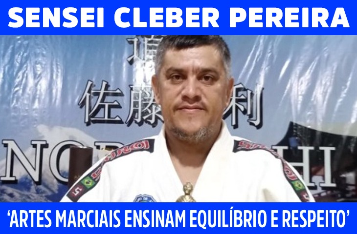 Sensei Cleber dos Santos Pereira e sua trajetória no judô e jiu-jitsu
