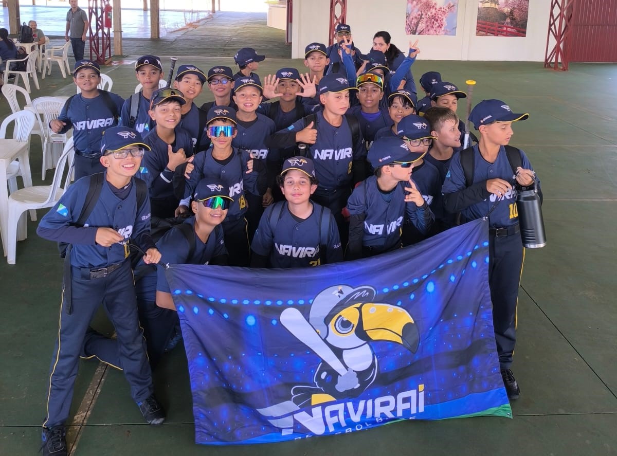 Naviraí sagrou-se campeã e vice no Torneio Estadual de Beisebol Base