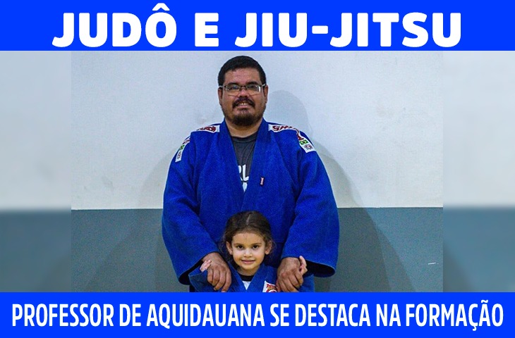Professor de Aquidauana se destaca na formação de atletas no judô e jiu-jitsu