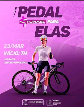 “Pedal para Elas” promete movimentar Nova Andradina no próximo domingo