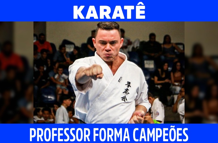 Professor de karatê supera desafios e forma campeões em Campo Grande
