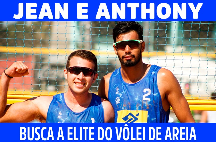 Jean e Anthony: a dupla de MS que busca o topo do vôlei de areia nacional