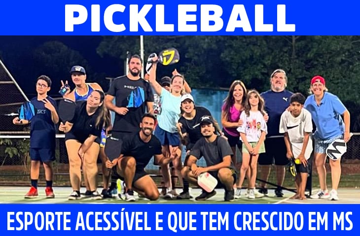 Pickleball: O esporte acessível que cresce em Mato Grosso do Sul