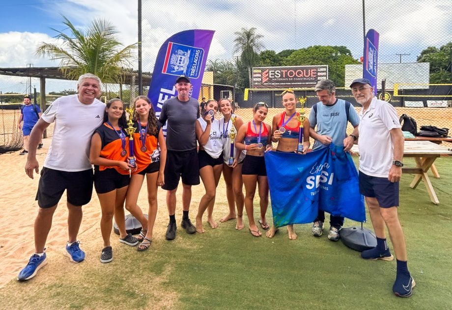 Sesi e JOMAP são os campeões do vôlei de praia dos JETs 2025